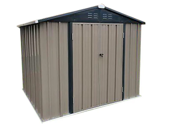 Cobertizo metálico portátil para jardín 6’x8′ – Solución robusta y segura para sus espacios al aire libre