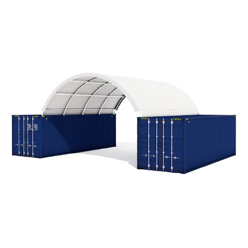 Galpón contenedor marítimo 20’x20′ – Robusto y asequible - Imagen 2