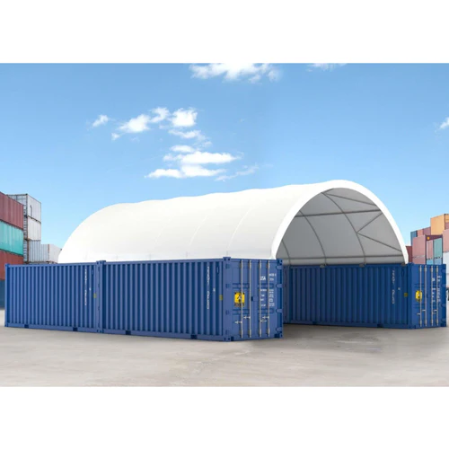 Cobertizo para contenedores marítimos 20’x40′ – Solución robusta y versátil - Imagen 4