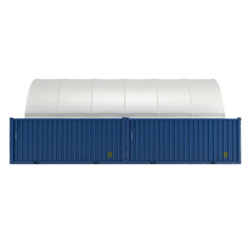 Cobertizo para contenedores marítimos 20’x40′ – Solución robusta y versátil - Imagen 5