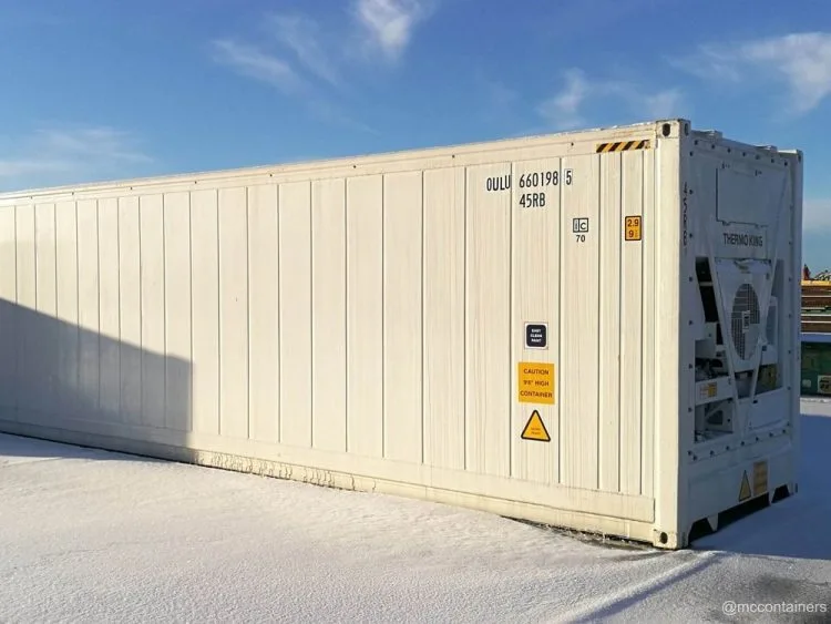 Contenedor refrigerado de cubo alto de 40 pies – HC Reefer - Imagen 2