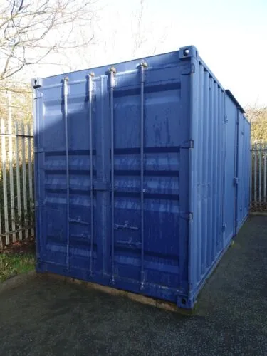 Contenedor marítimo de 20 pies con puertas laterales adicionales – 20′ x 8.5′
