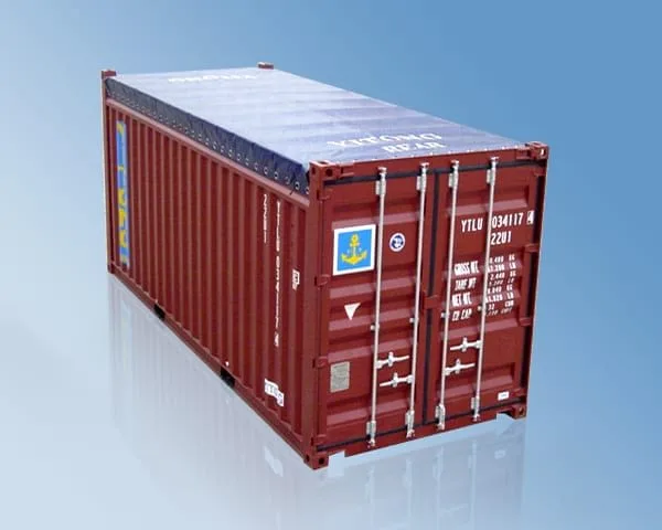 Contenedor con techo de lona 20 pies – Para cargas voluminosas y pesadas - Imagen 4