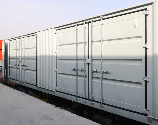 Contenedor cúbico de 40 pies de altura con 2 puertas laterales – Solución robusta y versátil para almacenamiento y transporte - Imagen 5