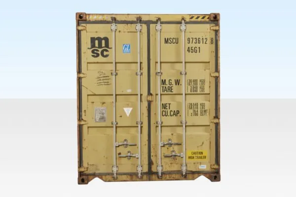 Contenedor Marítimo Usado 40 Pies High Cube – Capacidad Óptima - Imagen 3