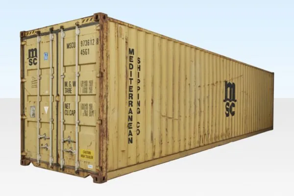 Contenedor Marítimo Usado 40 Pies High Cube – Capacidad Óptima