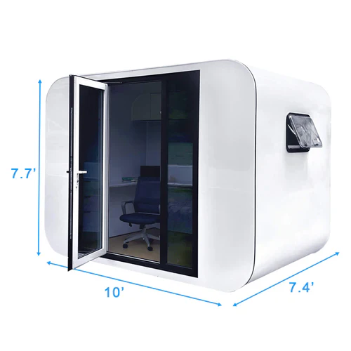 Petit Cube Palo prefabricado con inodoro – 10 pies - Imagen 2