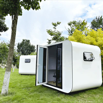 Petit Cube Palo prefabricado con inodoro – 10 pies - Imagen 3