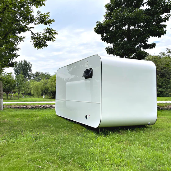 Petit Cube Palo prefabricado con inodoro – 13 pies - Imagen 3
