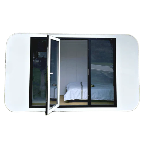 Petit Cube Palo prefabricado con inodoro – 13 pies