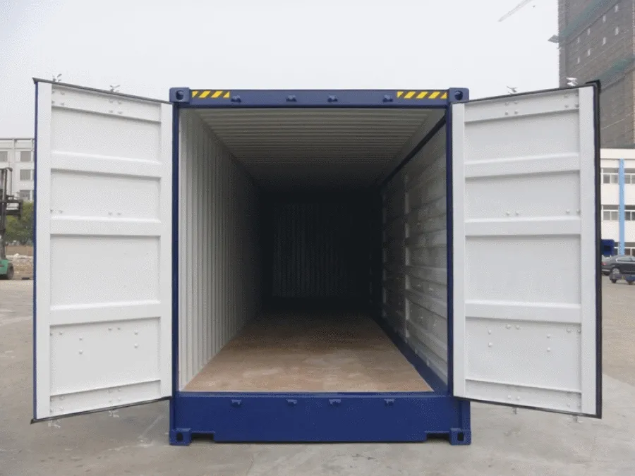 Cubo alto de contenedor de acceso lateral completo de 40 pies (9′ 6″ de altura) - Imagen 2